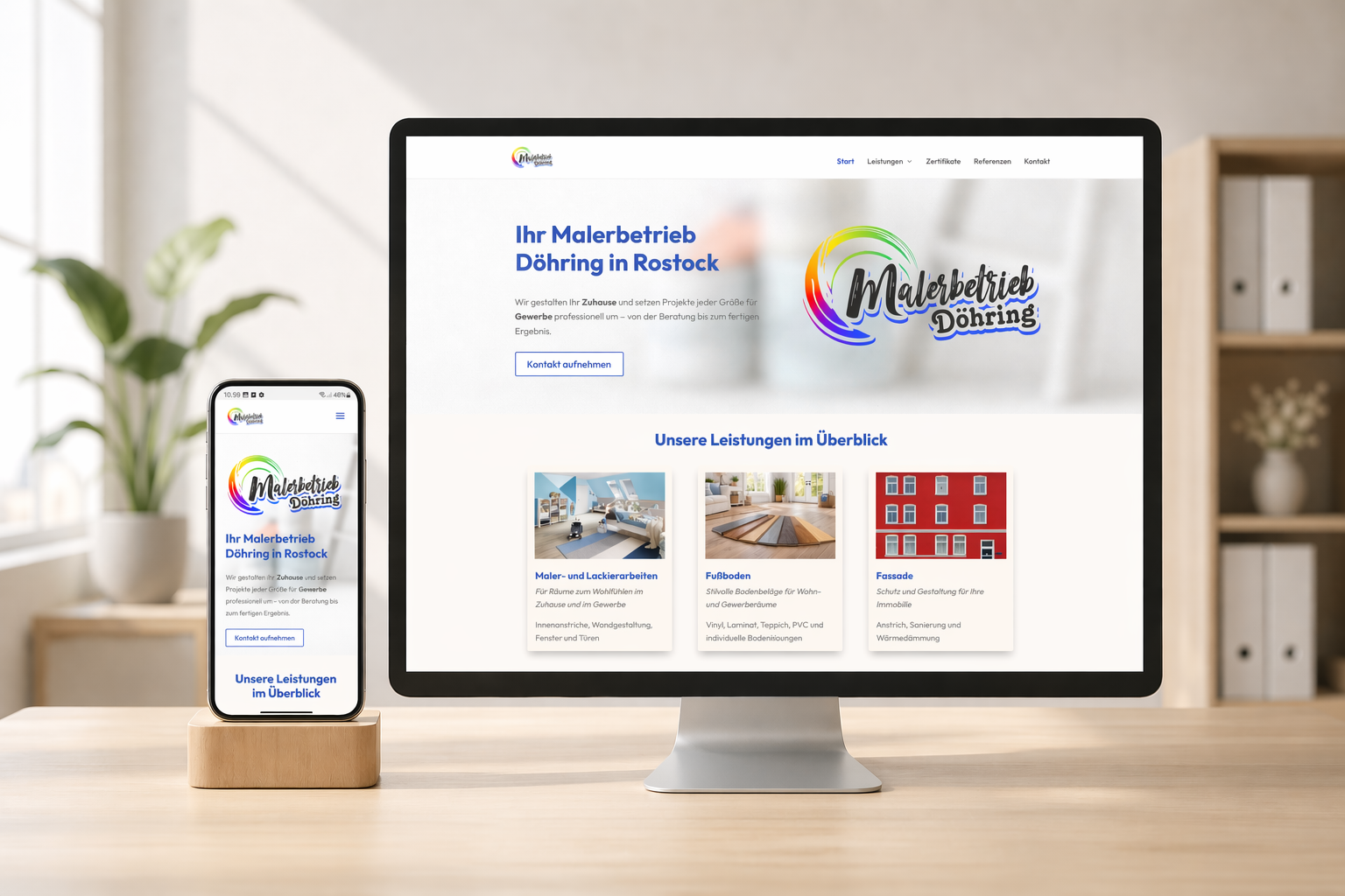 Referenz_Webseite_Malerbetrieb_Doehring
